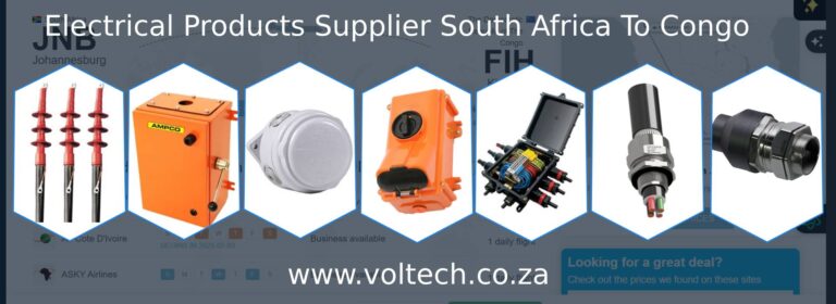 Electrical Supplier South Africa To Congo